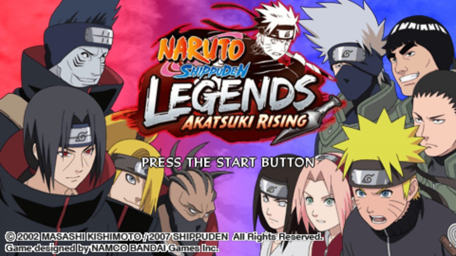 Naruto Shippuden Legends Akatsuki Rising +SaveData