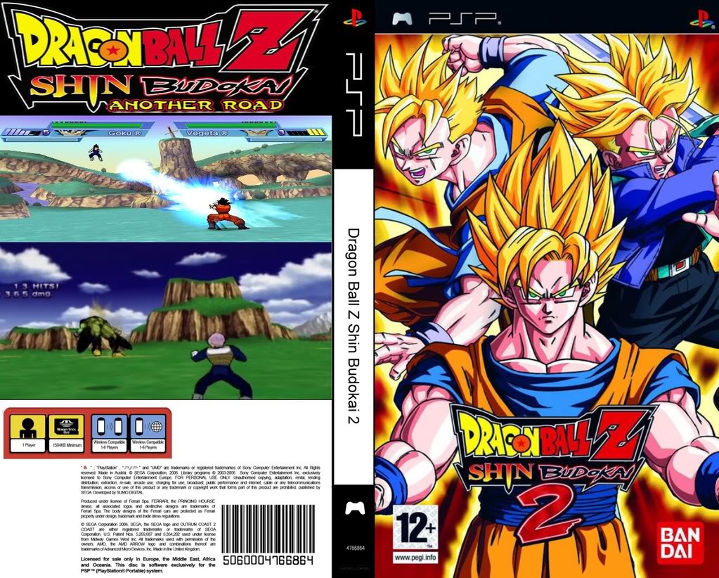 dragon ball z shin budokai another road iso for android psp