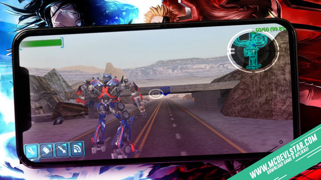 Transformers The Game +Save Data ( PPSSPP ) McDevilStar