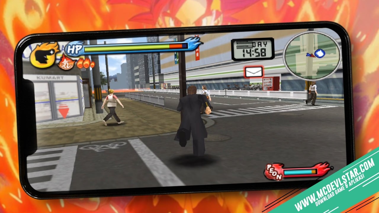 Kenka Bancho Badass Rumble ( +Save Data ) PPSSPP