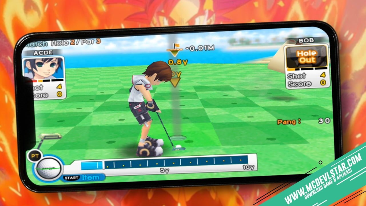 pangya golf characters stats