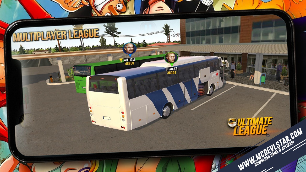 Маршруты автобусов игра