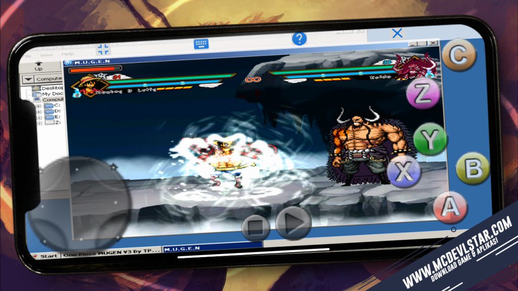 download game mugen onepiece android