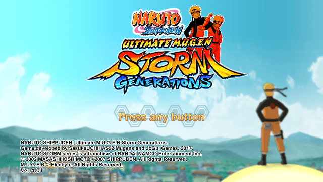 NS Ultimate Ninja Storm Revolution MUGEN - Naruto Shippuden Ultimate Ninja  Storm Revolution M.U.G.E.N (y) Nova lifebar para o modo Torneio Mundial  Ninja :)