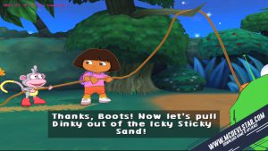 Dora the Explorer: Journey to the Purple Planet Gamecube 5