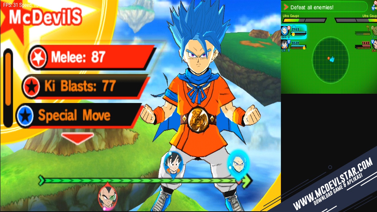 Dragon Ball Fusions android apk - 3DS Citra OBB